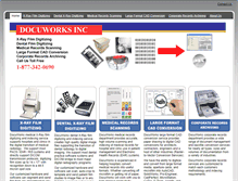 Tablet Screenshot of docuworks.com